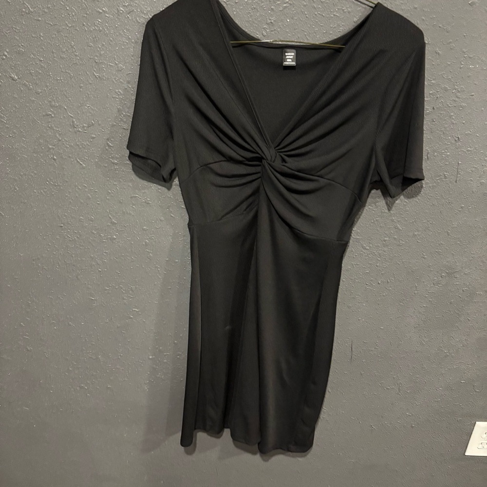 Women’s SHEIN Black Midi Dress